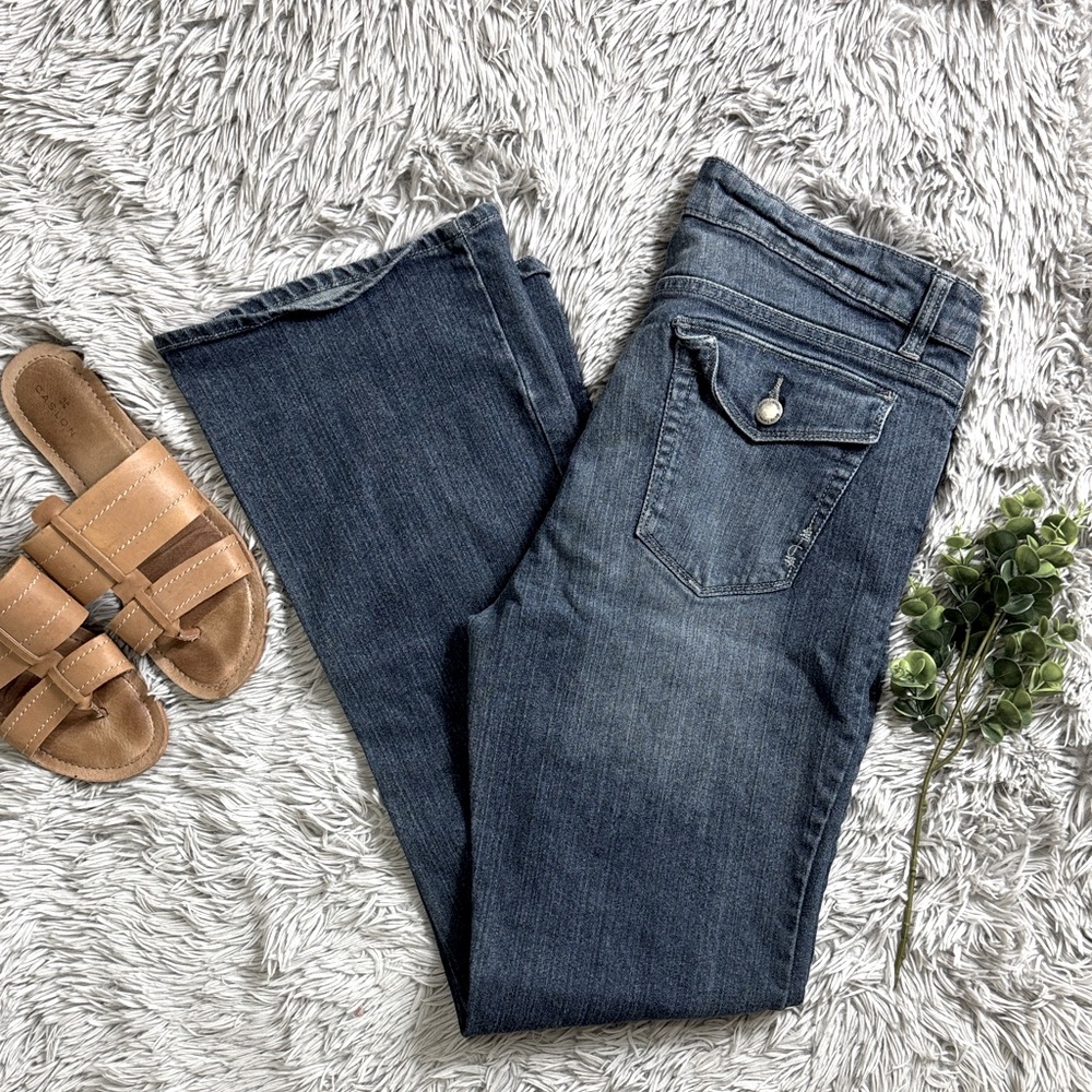 Daisy Fuentes blue Straight Leg Jeans size 12